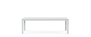Flat Extendable rectangular dining table 160-250×100