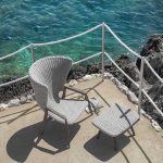 Knit High back lounge armchair – view 3