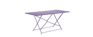 Flower Rectangular folding table 160×80