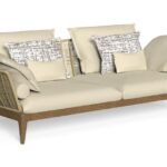 CRUISE//TEAK 3 SEATER SOFA