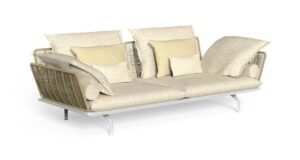 CRUISE//ALU 3 SEATER SOFA