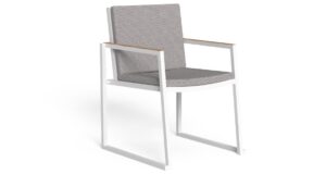 ALABAMA//ALU DINING ARMCHAIR