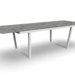 ALABAMA//ALU DINING TABLE 160×100