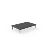 CLEOSOFT//ALU 60×100 COFFEE TABLE