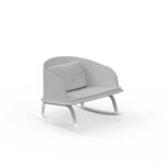 CLEOSOFT//ALU ROCKING CHAIR