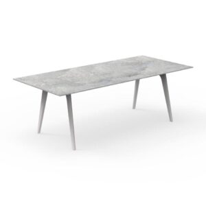 CLEOSOFT//ALU 220×100 DINING TABLE
