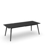 MOON//ALU 160/215×90 EXTENDIBLE DINING TABLE