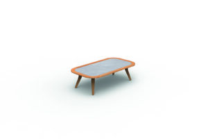 MOON//TEAK COFFEE TABLE