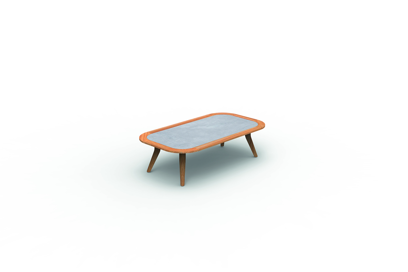 MOON//TEAK COFFEE TABLE