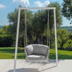 MOON//ALU SWING ARMCHAIR – view 2