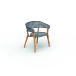 MOON//TEAK DINING ARMCHAIR