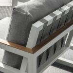 ALABAMA//ALU TWO-SEATER SOFA – view 3