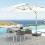 CLEOSOFT//ALU 220×100 DINING TABLE – view 4