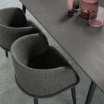 CLEOSOFT//ALU 220×100 DINING TABLE – view 3
