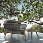 MOON//TEAK TWO-SEATER SOFA – view 5