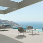 MOON//ALU TWO-SEATER SOFA – view 2