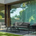 MOON//ALU TWO-SEATER SOFA – view 5