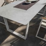 ALABAMA//ALU DINING TABLE 160×100 – view 3