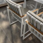 ALABAMA//ALU DINING ARMCHAIR – view 3