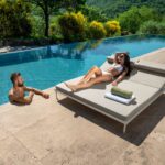 CLEOSOFT//ALU DOUBLE SUNBED – view 2