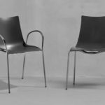 ZEBRA Technopolymer armchair – view 2