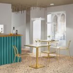 Tiffany laminate brass ABS top – view 3