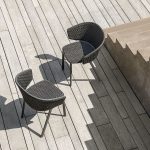Pluvia Dining Armchair – Round rope – view 2