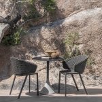 Pluvia Dining Armchair – Round rope – view 3