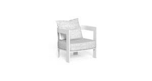 ARGO ALU LOUNGE ARMCHAIR