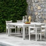 ARGO ALU 157×157 DINING TABLE – view 2