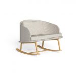 CLEOSOFT WOOD ROCKING CHAIR