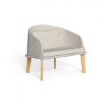 CLEOSOFT WOOD LOUNGE ARMCHAIR