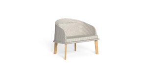 CLEOSOFT WOOD LOUNGE ARMCHAIR