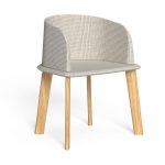 CLEOSOFT WOOD PADDED TUBE CHAIR