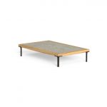 CLEOSOFT WOOD 60×100 COFFEE TABLE