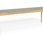 CLEOSOFT WOOD 300×110 DINING TABLE