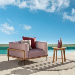 CLEOSOFT WOOD LIVING ARMCHAIR – view 2