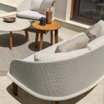 CLEOSOFT WOOD DIVANO LOVE SEAT – view 3