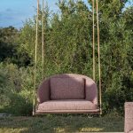 CLEOSOFT WOOD SWING CHAIR – view 2
