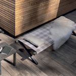 Elit Sunbed in chocolate pickled teak – view 2