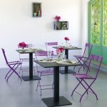 Flower Square table 70×70 – view 2