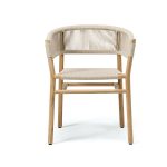 Kilt Dining armchair in teak