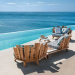 Rafael Lounge armchair with coffee table – view 2