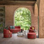 Rotin 2 seater sofa – view 2