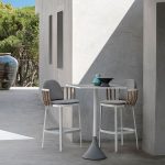 Concreto High table 60×60 h105 – view 2