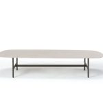 Calipso Rectangular coffee table 140×65 h25