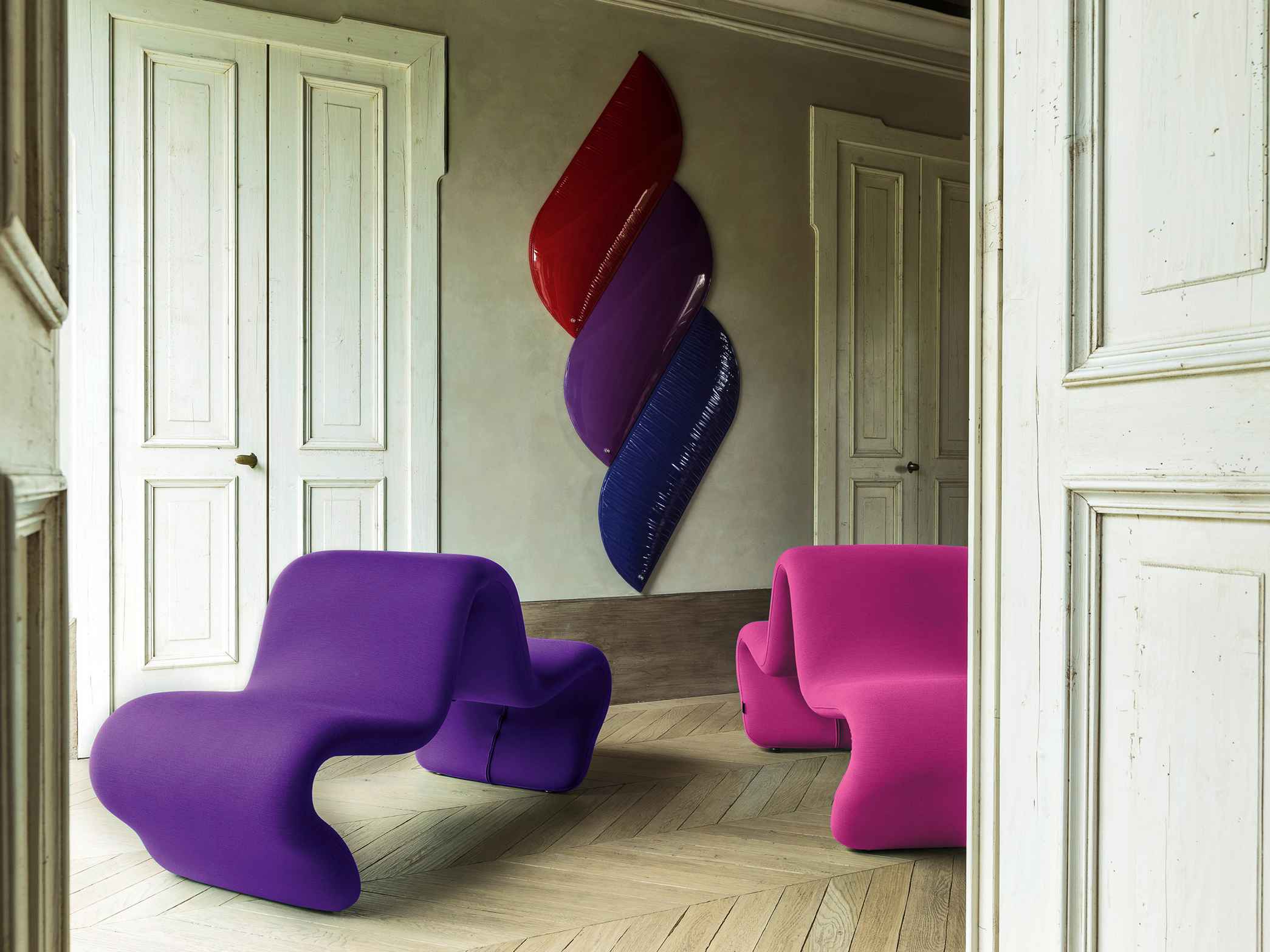 Dos à Dos Louvre small armchair – view 5
