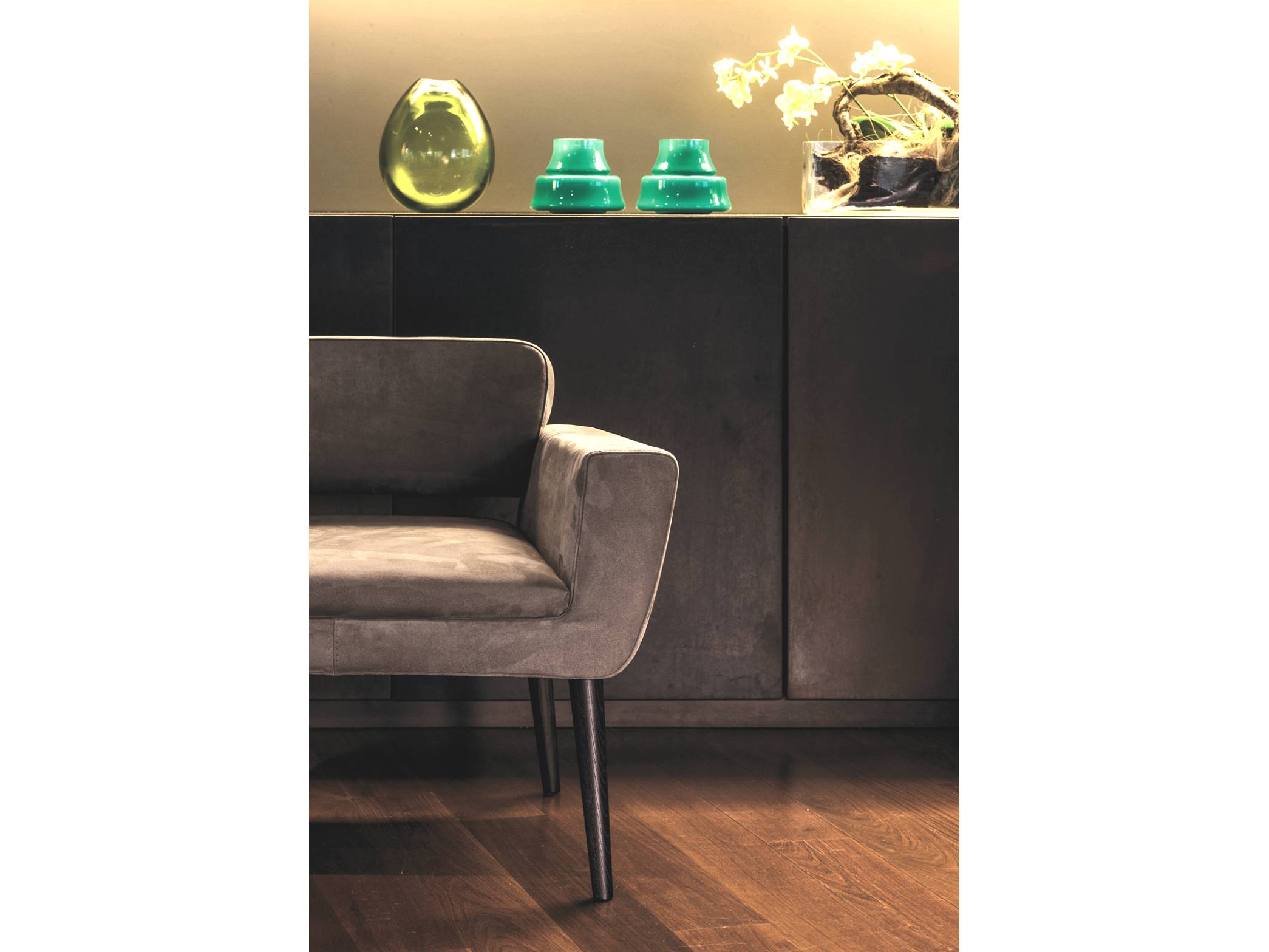 Serie 50 W small armchair – view 4