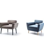Serie 50 W small armchair