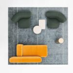 Suiseki armchair – view 4